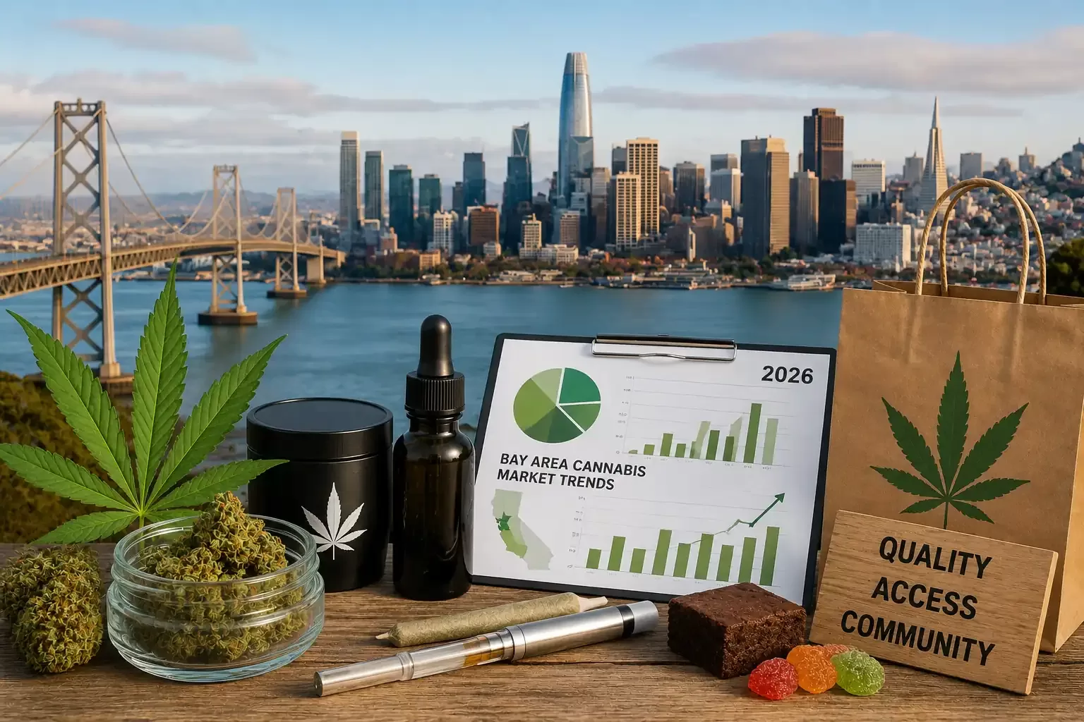 Bay Area Cannabis Market Trends 2026